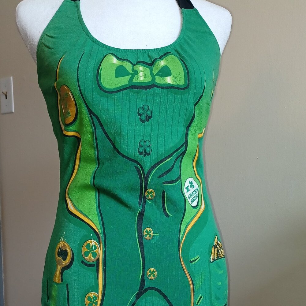 Cute, Sexy St. Patrick's Day Halter Top Size M